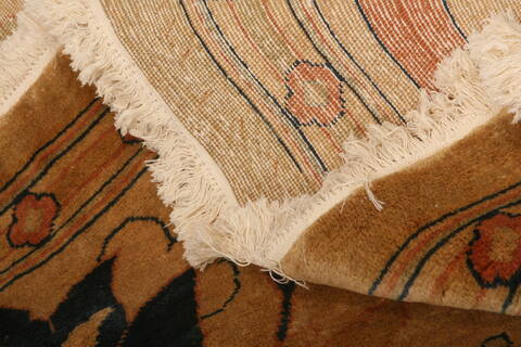 Serapi Yellow Hand Knotted 137 X 193  Area Rug 100-27087 Image 3