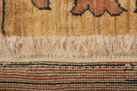 Serapi Yellow Hand Knotted 137 X 193  Area Rug 100-27087 Image 7