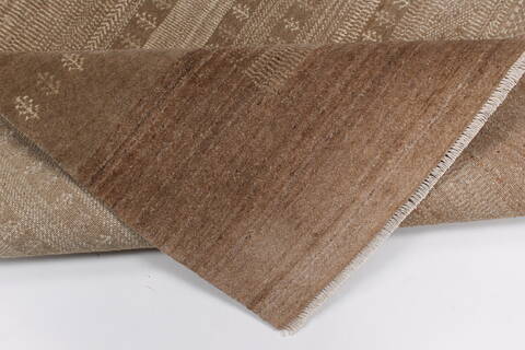Gabbeh Beige Hand Knotted 50 X 72  Area Rug 250-27106 Image 1