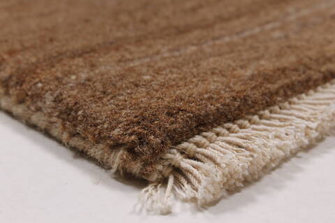 Gabbeh Beige Hand Knotted 50 X 72  Area Rug 250-27106 Image 7