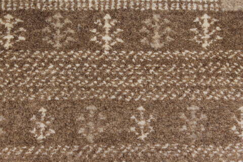 Gabbeh Beige Hand Knotted 50 X 72  Area Rug 250-27106 Image 8