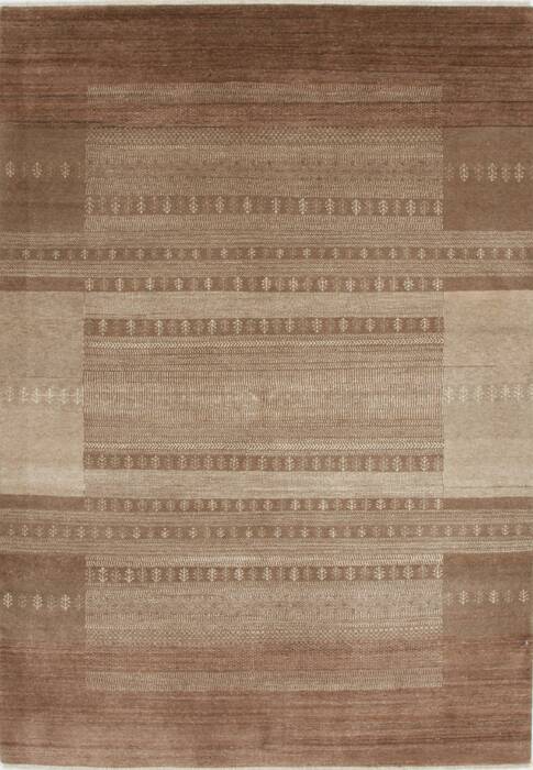 Gabbeh Beige Hand Knotted 50 X 72  Area Rug 250-27106 Image 0
