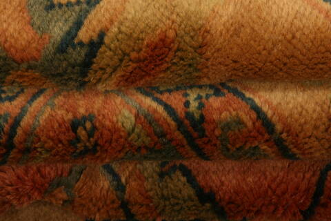 Mahal Beige Hand Knotted 135 X 193  Area Rug 100-27124 Image 5