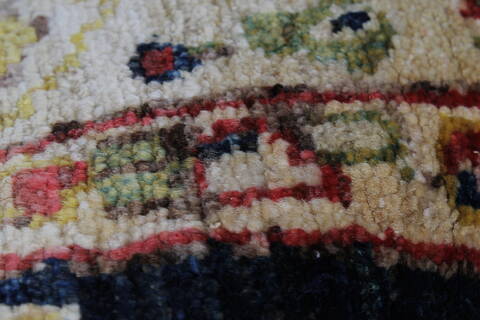 Pishavar Beige Hand Knotted 49 X 76  Area Rug 250-27134 Image 11