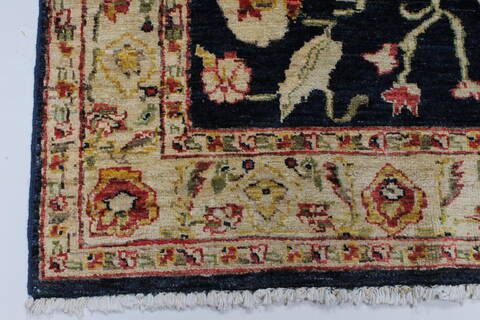 Pishavar Beige Hand Knotted 49 X 76  Area Rug 250-27134 Image 7