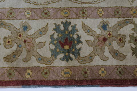 Chobi Beige Hand Knotted 56 X 611  Area Rug 250-27135 Image 6