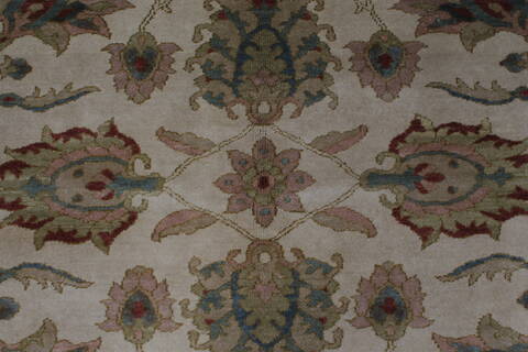Chobi Beige Hand Knotted 56 X 611  Area Rug 250-27135 Image 7