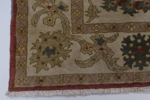 Chobi Beige Hand Knotted 56 X 611  Area Rug 250-27135 Image 8