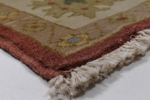 Chobi Beige Hand Knotted 56 X 611  Area Rug 250-27135 Image 9