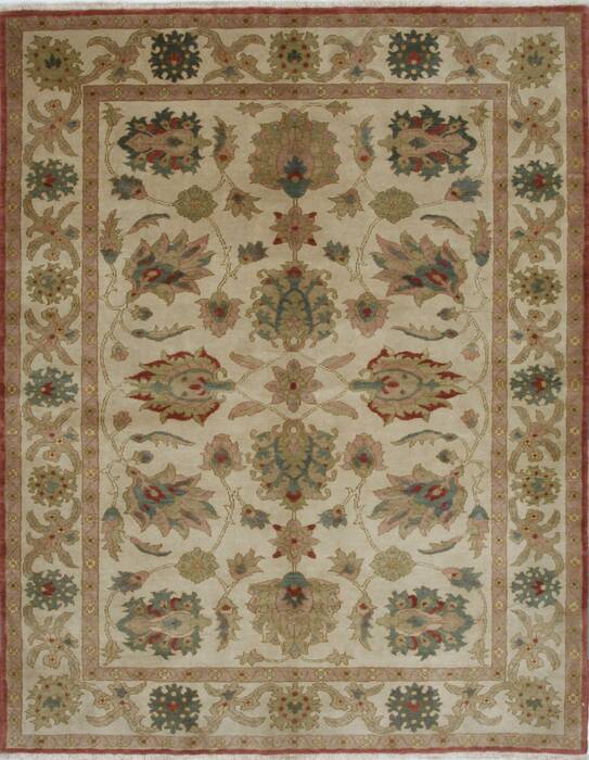Chobi Beige Hand Knotted 56 X 611  Area Rug 250-27135 Image 0