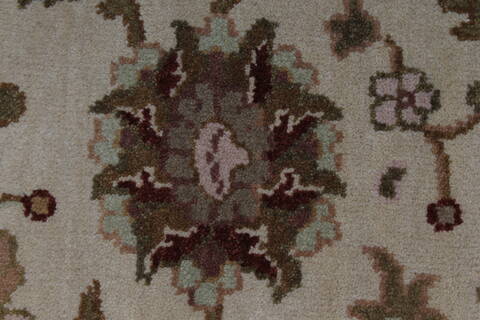 Ziegler Brown Hand Knotted 46 X 66  Area Rug 250-27148 Image 11