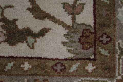 Ziegler Brown Hand Knotted 46 X 66  Area Rug 250-27148 Image 12