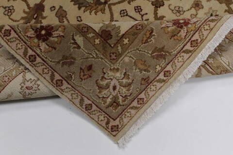 Ziegler Brown Hand Knotted 46 X 66  Area Rug 250-27148 Image 3