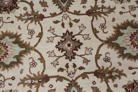 Ziegler Brown Hand Knotted 46 X 66  Area Rug 250-27148 Image 7