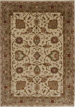 Ziegler Brown Hand Knotted 4'6" X 6'6"  Area Rug 250-27148