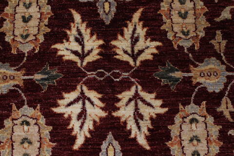 Pishavar Beige Hand Knotted 47 X 79  Area Rug 250-27180 Image 6