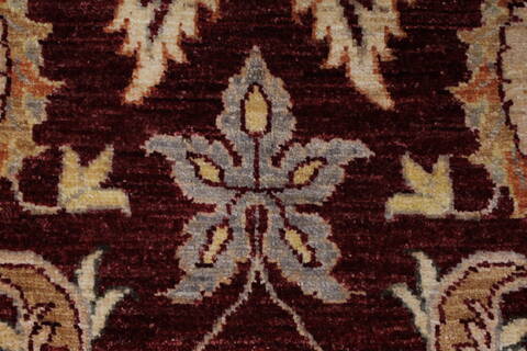 Pishavar Beige Hand Knotted 47 X 79  Area Rug 250-27180 Image 9
