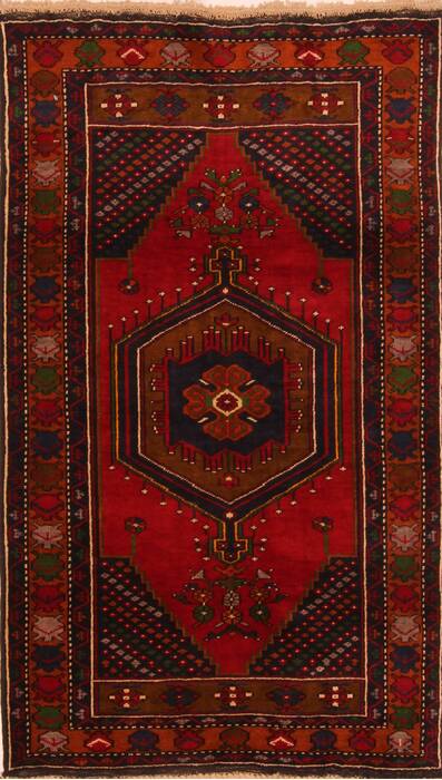 Kazak Red Hand Knotted 33 X 57  Area Rug 100-27238 Image 0