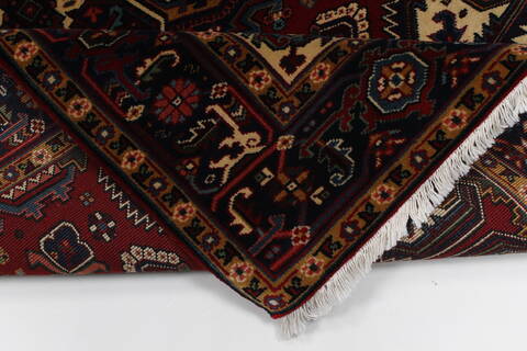 Karajeh Blue Hand Knotted 42 X 63  Area Rug 250-27247 Image 10