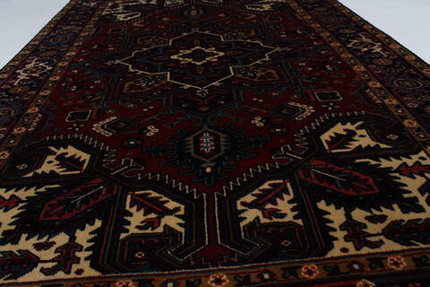 Karajeh Blue Hand Knotted 42 X 63  Area Rug 250-27247 Image 2