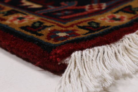 Karajeh Blue Hand Knotted 42 X 63  Area Rug 250-27247 Image 6