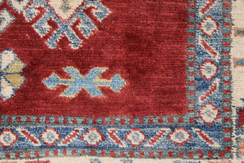 Kazak Red Hand Knotted 44 X 510  Area Rug 250-27277 Image 10