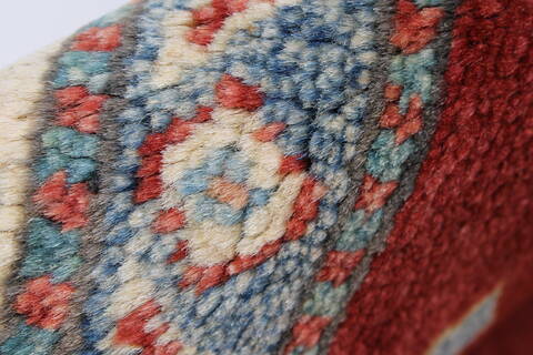 Kazak Red Hand Knotted 44 X 510  Area Rug 250-27277 Image 12