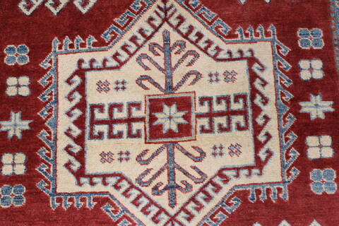 Kazak Red Hand Knotted 44 X 510  Area Rug 250-27277 Image 6