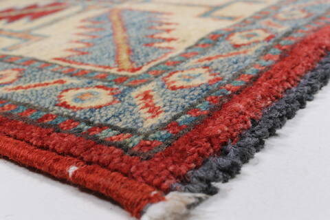 Kazak Red Hand Knotted 44 X 510  Area Rug 250-27277 Image 8