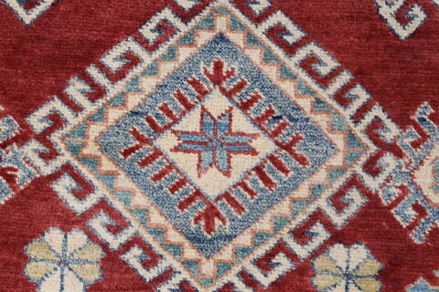 Kazak Red Hand Knotted 44 X 510  Area Rug 250-27277 Image 9