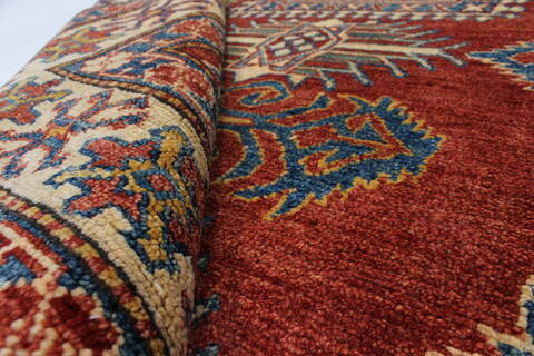 Kazak Red Hand Knotted 42 X 64  Area Rug 250-27295 Image 10