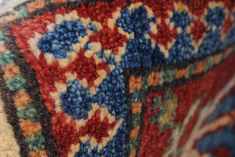 Kazak Red Hand Knotted 35 X 58  Area Rug 250-27297 Image 11