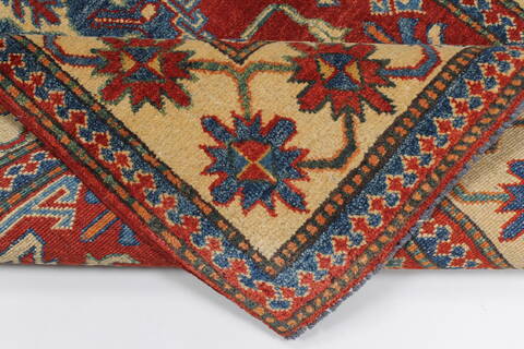 Kazak Red Hand Knotted 35 X 58  Area Rug 250-27297 Image 2