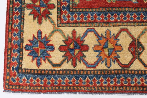 Kazak Red Hand Knotted 35 X 58  Area Rug 250-27297 Image 7