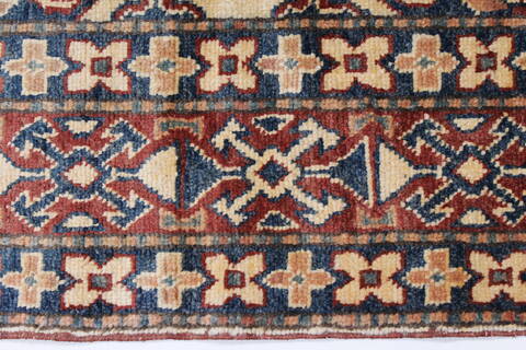 Kazak Beige Hand Knotted 43 X 511  Area Rug 250-27344 Image 3