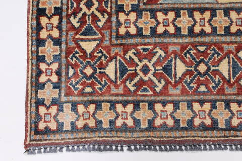 Kazak Beige Hand Knotted 43 X 511  Area Rug 250-27344 Image 5