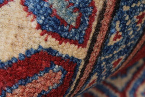 Kazak Red Hand Knotted 45 X 62  Area Rug 250-27356 Image 10