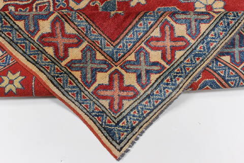 Kazak Red Hand Knotted 45 X 62  Area Rug 250-27356 Image 12