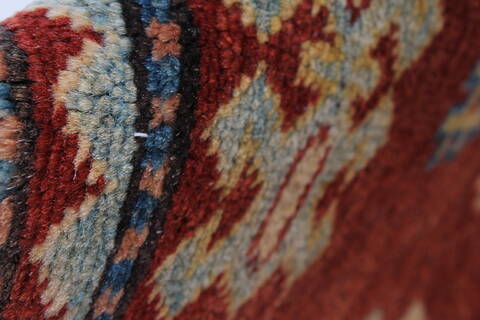 Kazak Red Hand Knotted 38 X 59  Area Rug 250-27357 Image 10