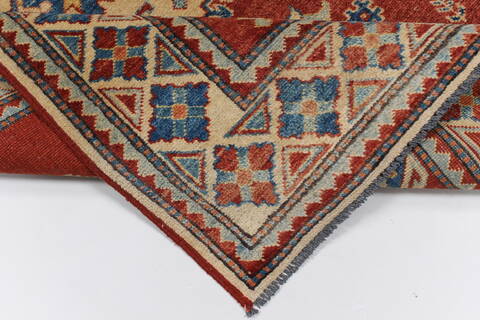 Kazak Red Hand Knotted 38 X 59  Area Rug 250-27357 Image 1