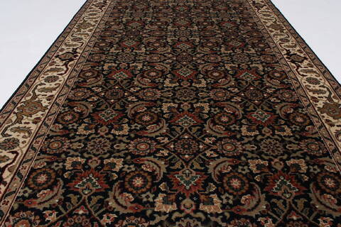 Herati Beige Hand Knotted 30 X 411  Area Rug 250-27411 Image 1