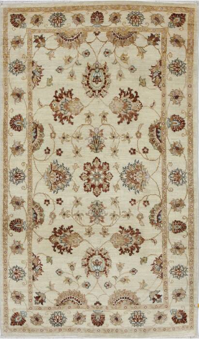 Ziegler Beige Hand Knotted 31 X 52  Area Rug 250-27416 Image 0