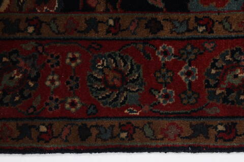 Sarouk Brown Hand Knotted 211 X 411  Area Rug 250-27429 Image 1