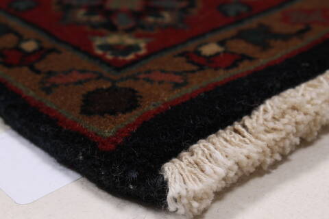 Sarouk Brown Hand Knotted 211 X 411  Area Rug 250-27429 Image 3