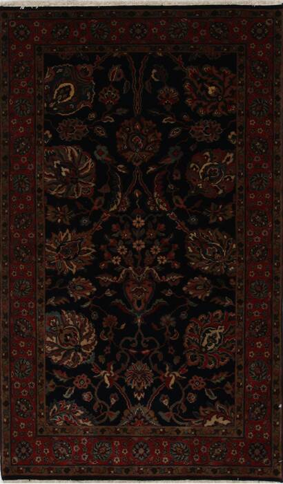Sarouk Brown Hand Knotted 211 X 411  Area Rug 250-27429 Image 0