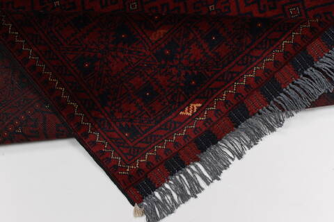 Kunduz Blue Hand Knotted 34 X 46  Area Rug 250-27431 Image 9