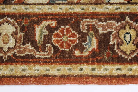 Serapi Brown Hand Knotted 211 X 40  Area Rug 250-27433 Image 2