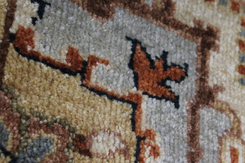 Serapi Brown Hand Knotted 211 X 40  Area Rug 250-27433 Image 6