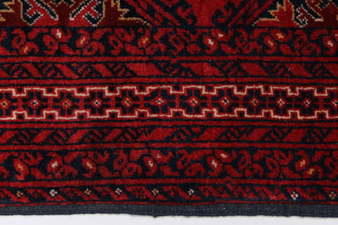 Kunduz Blue Hand Knotted 31 X 49  Area Rug 250-27434 Image 3