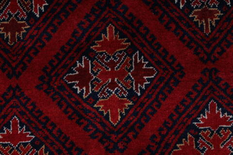 Kunduz Blue Hand Knotted 31 X 49  Area Rug 250-27434 Image 4